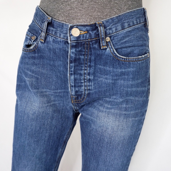 ACNE STUDIOS Town Vintage Blue Jeans 0636 - Picture 7 of 7